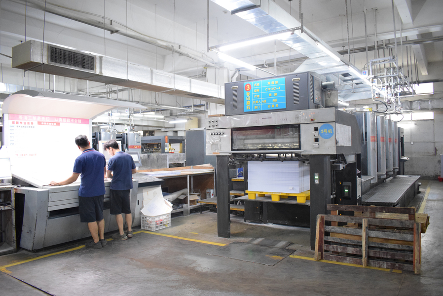 GUANGZHOU YM PACKAGE PRODUCTS CO.,LTD. dây chuyền sản xuất của nhà sản xuất