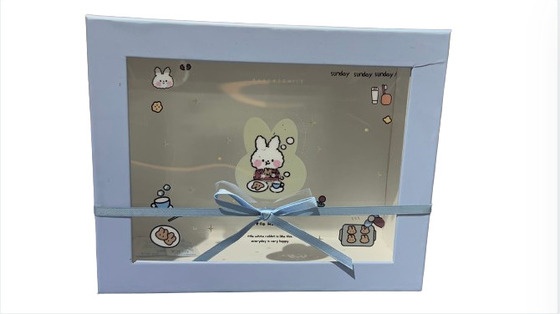Hộp quà PET cửa sổ trong suốt High End Hộp quà hình chữ nhật với cửa sổ trong suốt
