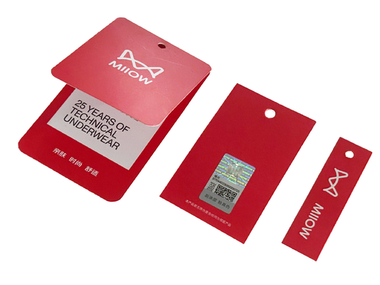 OEM Custom Paper Hang Tags Custom Printed Hang Tags