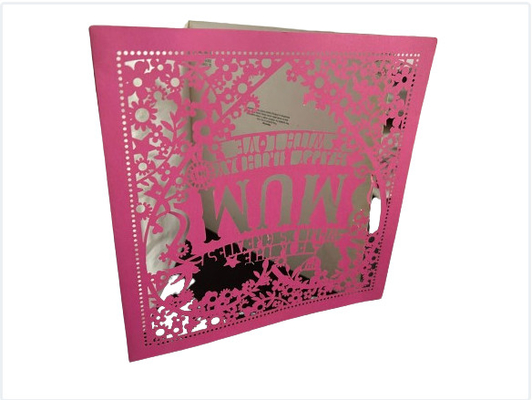 Creative Cutout thiệp chúc mừng cho lễ hội tùy chỉnh High End thẻ quà tặng