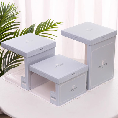 CMYK chuyên nghiệp / Pontone Offsent in ấn hộp bánh cho bao bì thực phẩm tùy chỉnh