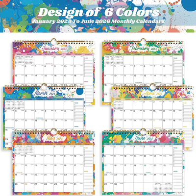 Full Color Business Branded Custom Desk Calendars cho cá nhân hóa và thương hiệu