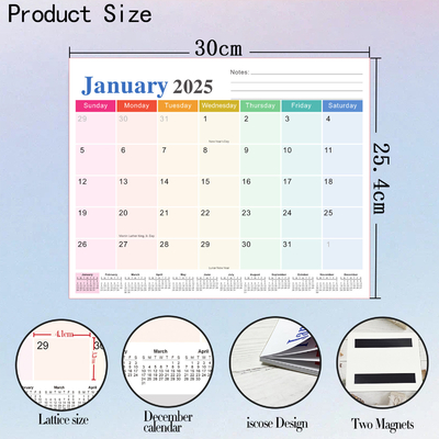 12 X 12 inch Custom Wall Calendars cho US Holidays