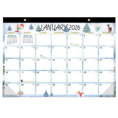 12 X 12 Inch Business Branded Custom Desk Calendars Có thể tùy chỉnh cho mục tiêu tiếp thị