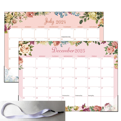 12 X 12 inch Custom Wall Calendars With Holidays Major US Holidays Marked (Thiên lịch tường tùy chỉnh với ngày lễ)