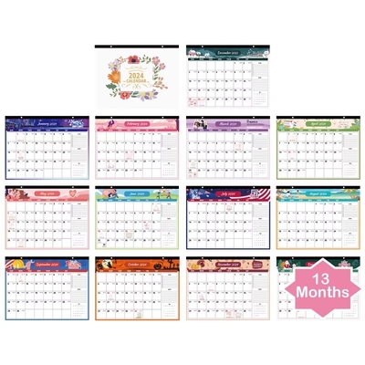 Lịch tường tùy chỉnh 12 X 12 inch Cá nhân hóa năm của bạn với chủ đề kỳ nghỉ / mùa và thêm ngày cá nhân