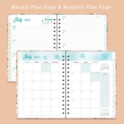 Bảng ghi chép bìa cứng xoắn ốc tùy chỉnh với in logo kích thước A5