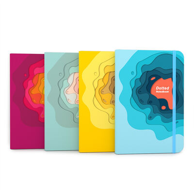 Bảng giấy Spiral Hardcover Notebook Một môn học tiêu chuẩn bền Binding hoàn hảo cho văn phòng trường học và kinh doanh