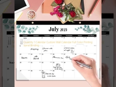 Số lượng 1 Lịch tùy chỉnh Lịch tường in đầy đủ màu sắc