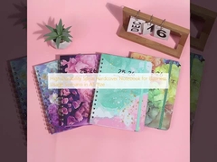 High Durability Spiral Hardcover Notebook cho sử dụng kinh doanh kịch bản trong kích thước A5