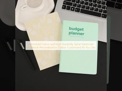 Tùy chỉnh màu sắc và độ bền cao Sổ tay bìa cứng xoắn ốc Tùy chọn cá nhân hóa Tùy chỉnh theo ý muốn