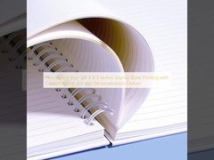 Tùy chỉnh in Sổ tay 5.8 x 8.3 inch của bạn với Bìa nghệ thuật và Tùy chọn Cá nhân hóa