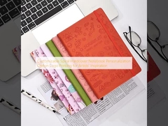 Tùy chọn cá nhân hóa sổ ghi chép bìa cứng xoắn ốc in logo để truyền cảm hứng cho nghệ sĩ