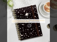 5.8 X 8.3 Inch Custom Journal Notebook tùy chọn cá nhân hóa Logo in cho bạn