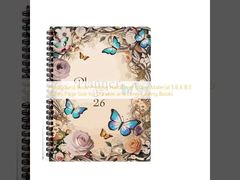 In ấn sách bìa cứng, chất liệu bìa cứng, kích thước 5.8 x 8.3 inch, kích thước trang cho sách bền và lâu dài