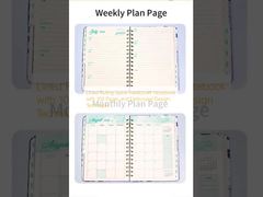 Cuốn sổ ghi chép vỏ cứng xoắn ốc với 100 trang và kỹ thuật thiết kế nổi bật