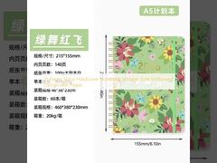 15 trang cuốn sổ tay bìa cứng xoắn ốc phong cách cổ điển thiết kế nổi bật với các trang