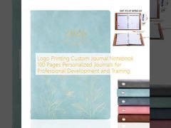 Sổ tay nhật ký in logo tùy chỉnh 100 trang, Sổ nhật ký cá nhân hóa để Phát triển và Đào tạo Chuyên môn