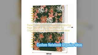 Sổ tay tạp chí tùy chỉnh Sắp xếp ý tưởng nhanh chóng